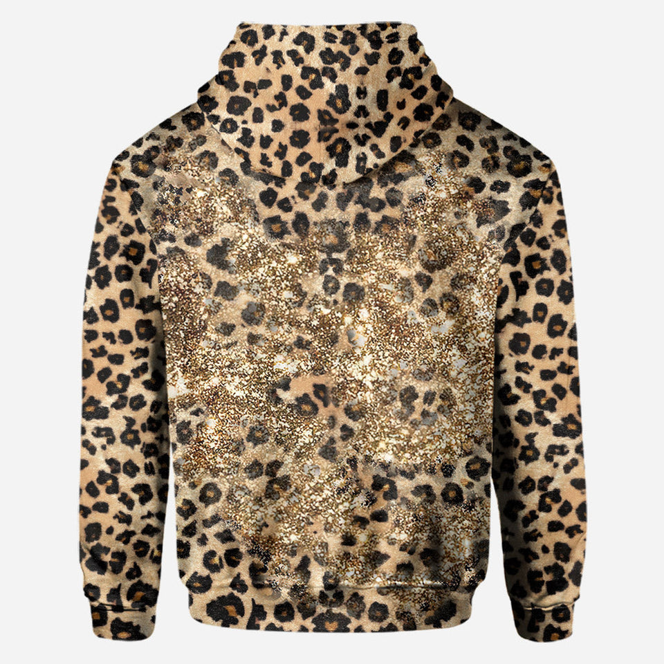 Be A Teacher - Personalized All Over T-shirt and Hoodie With Faux Glitter Print