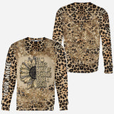 Be A Teacher - Personalized All Over T-shirt and Hoodie With Faux Glitter Print