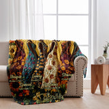 God Says You Are - Personalized African American Blanket