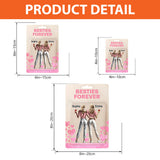 Besties Forever - Personalized Bestie Custom Shaped Acrylic Plaque