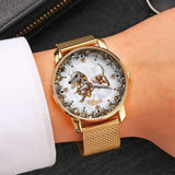 I Love My Dogs - Personalized Dog Women Hand Watch
