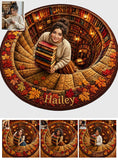 Love Reading - Personalized Book Non-Slip Tufted Rug
