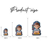 Back To School Custom From Photo - Personalized Kid Luggage Tag
