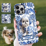 Cute Dog - Personalized Dog Full Print Phone Case