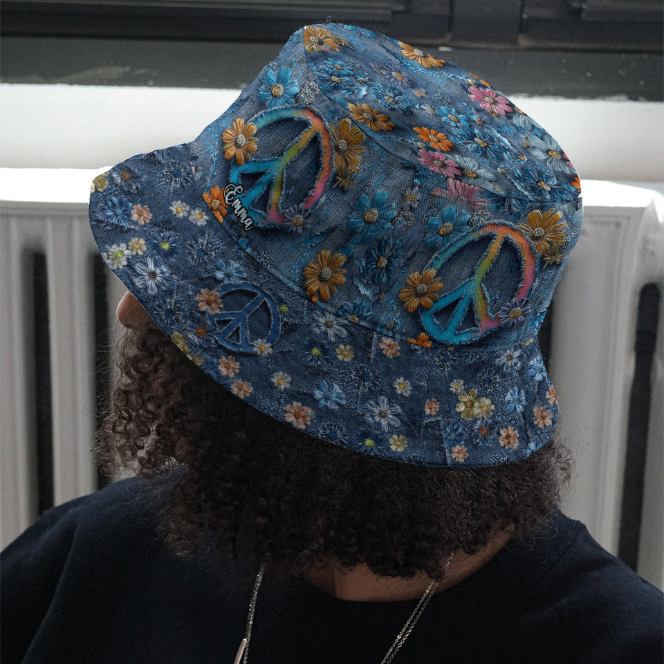 Hippie Soul - Personalized Hippie Bucket Hat