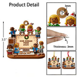 Our Dream Team - Personalized Corworker Transparent Ornament