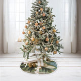 Merry Christmas For Golfer - Personalized Golf Tree Skirt