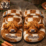 Love Highland Cow, Farm Life - Personalized Highland Cow Clogs With Arch Support
