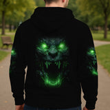 Glowing Skull - Personalized Skull All Over Shirt
