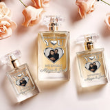 Stronger Beside You Intensely - Personalized Couple Refillable Perfume Bottle