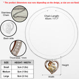 Love Yourself - Personalized Birth Month Flower Shaped Metal Pendant Necklace