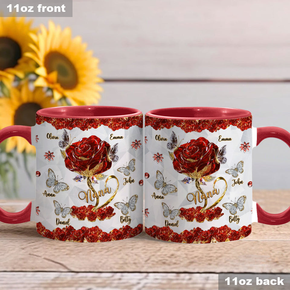 I Love You - Personalized Mother Accent Mug