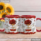 I Love You - Personalized Mother Accent Mug