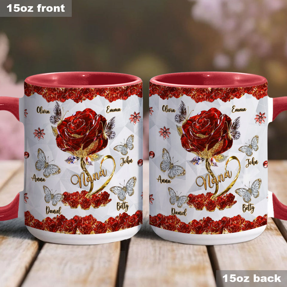 I Love You - Personalized Mother Accent Mug