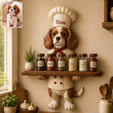 Funny Pet - Personalized Dog Wooden Floating Shelf
