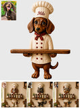 Funny Pet - Personalized Dog Wooden Floating Shelf