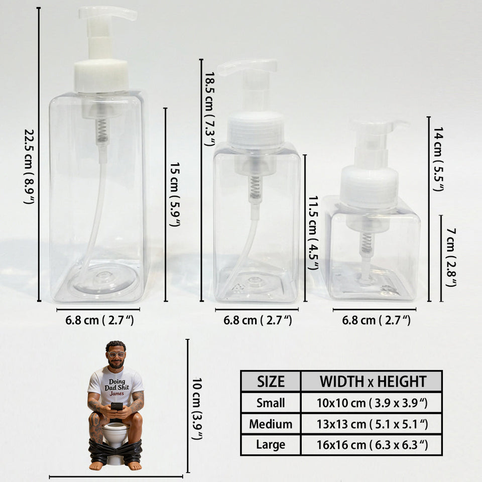 Best Time Of Day - Personalized Father Pump Dispenser