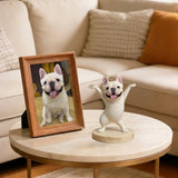 Cute Pen/ Bluetooth Earphone Holder Desk Accessories for Pet Owner - Personalized Dog Premium 3D Figurine