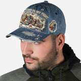 His Fight Is My Fight - Personalized Autism Awareness Classic Cap