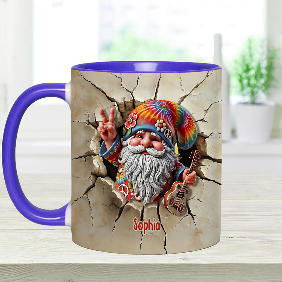 Free Your Mind - Personalized Hippie Accent Mug