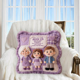 Hug This Pillow - Personalized Long Distance Premium Faux Fur Pillow