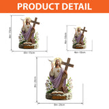 In God We Trust - Personalized Christian Custom Shaped Acrylic Plaque