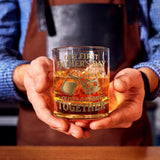 First Father's Day - Personalized Father Whiskey Glass
