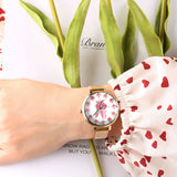 Pink Cannabis - Personalized Weed Women Hand Watch