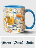Our First Father's Day Together - Personalized Father Accent Mug