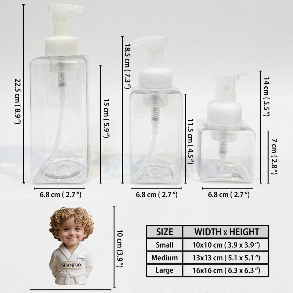 Bubble Bath Buddy - Personalized Kid Pump Dispenser