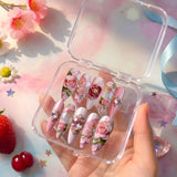 Custom Any Flower Type - Personalized Flower Lover Press On Nails