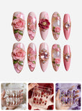 Custom Any Flower Type - Personalized Flower Lover Press On Nails