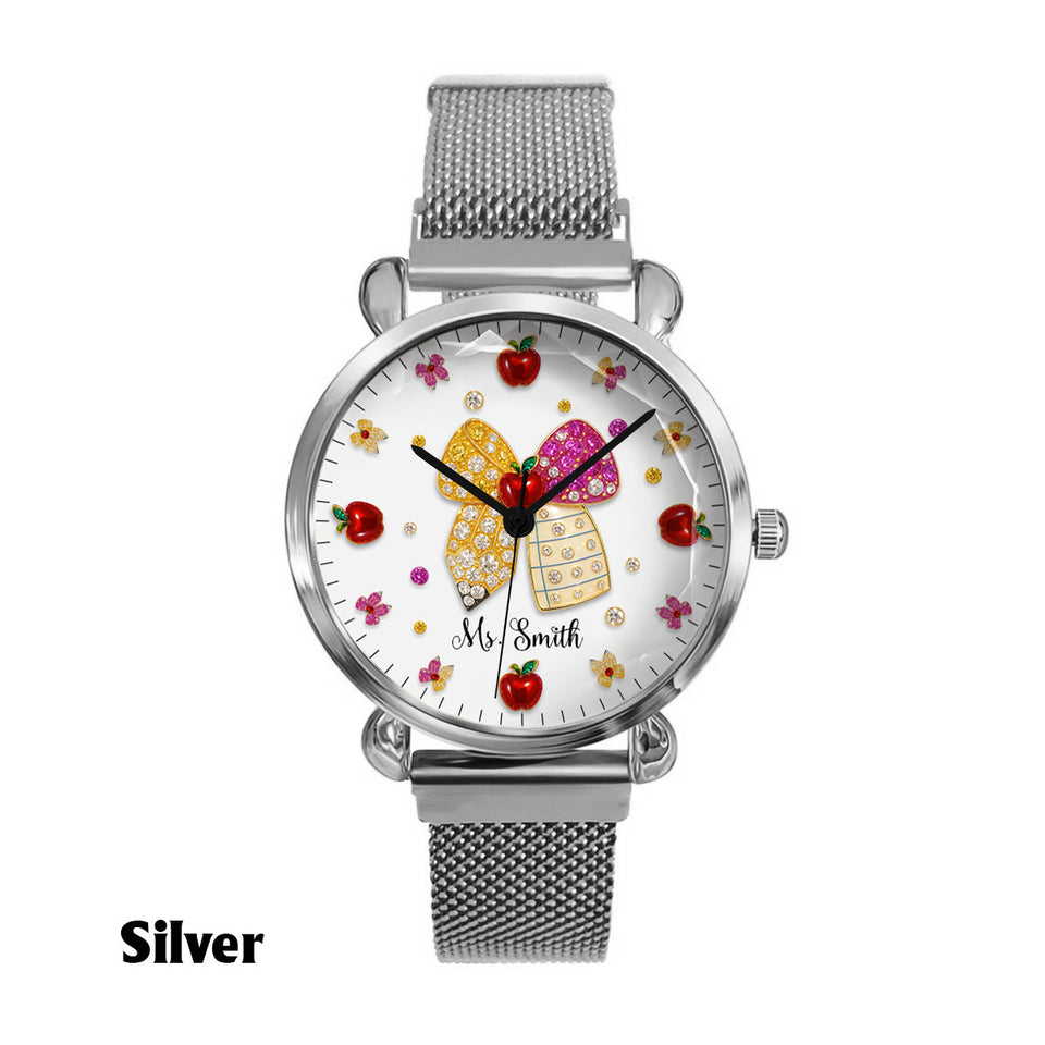 Love Being A Teacher - Personalized Teacher Women Hand Watch