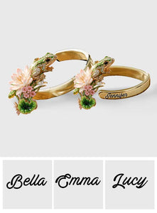 Love Frog - Personalized Frog Adjustable Shaped Ring