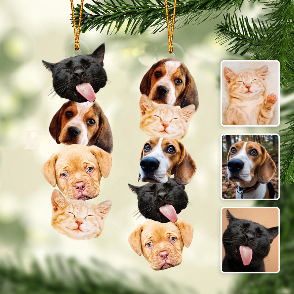 Merry Petmas - Personalized Dog Ornament