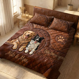 Pet Love - Personalized Dog 4-Piece Quilt Bedding Set