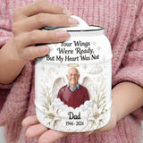 Custom Made Ceramic Urn From Any Photo - Personalized Memorial Urn