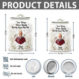 Custom Made Ceramic Urn From Any Photo - Personalized Memorial Urn