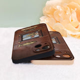 Best Catch - Personalized Fishing Leather Phone Case