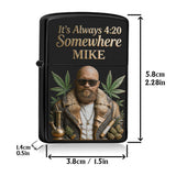 Cannabis Enthusiast, Custom From Any Photo - Personalized Weed Lighter