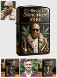 Cannabis Enthusiast, Custom From Any Photo - Personalized Weed Lighter