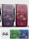 Love Sewing - Personalized Sewing Leather Long Wallet
