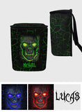 F Around And Find Out - Personalized Skull Portable Car Trash Can/ Organizer