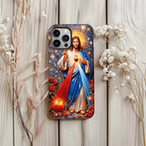 Sacred Heart of Jesus - Personalized Christian Full Print Phone Case