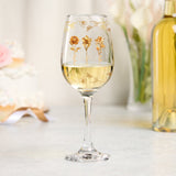 Sisters Are Different Flowers - Personalized Sibling Wine Glass With Long Stem