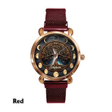 Moon Phase - Personalized Witch Women Hand Watch