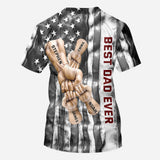 Best Dad Ever - Personalized Father All Over Shirt