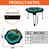 Love Fishing - Personalized Fishing Table Custom Shape