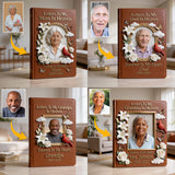 Memorial Gift For Lost Of Loved Ones - Personalized Memorial Leather Journal