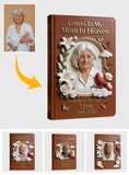 Memorial Gift For Lost Of Loved Ones - Personalized Memorial Leather Journal